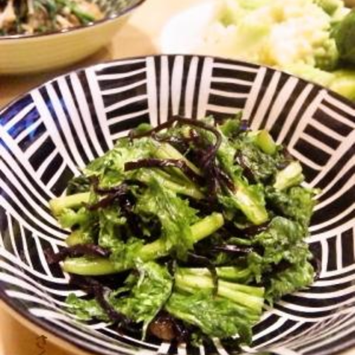 わさび菜の塩昆布漬け レシピ 作り方 By さくらまこ 楽天レシピ わさび菜の塩昆布漬け レシピ 作り方 By さくらまこ 楽天レシピ